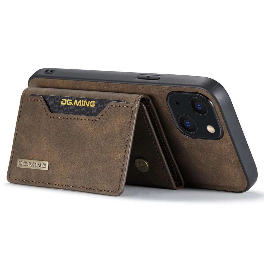 DG.MING DG.MING iPhone 15 Plus Skal 2in1 Magnetisk Avtagbart Kortfack