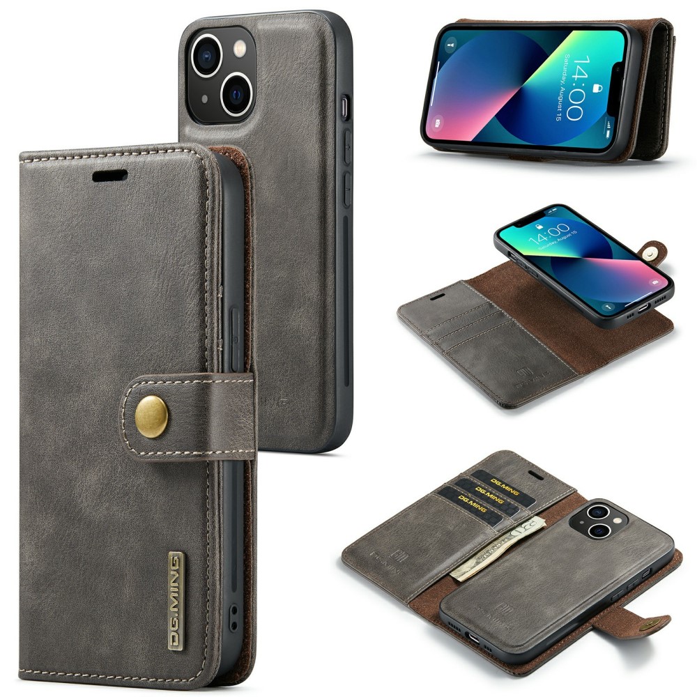DG.MING DG.MING iPhone 15 Plus 2in1 Magnet Fodral / Skal Grå