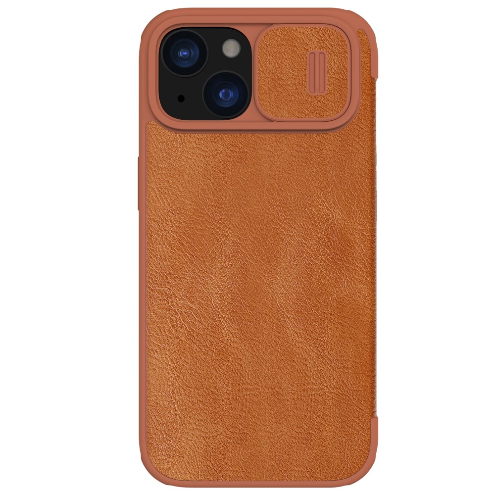 NILLKIN NILLKIN iPhone 15 Plus Fodral Qin CamShield Brun