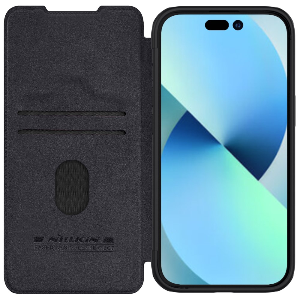 NILLKIN NILLKIN iPhone 15 Plus Fodral Qin CamShield Svart
