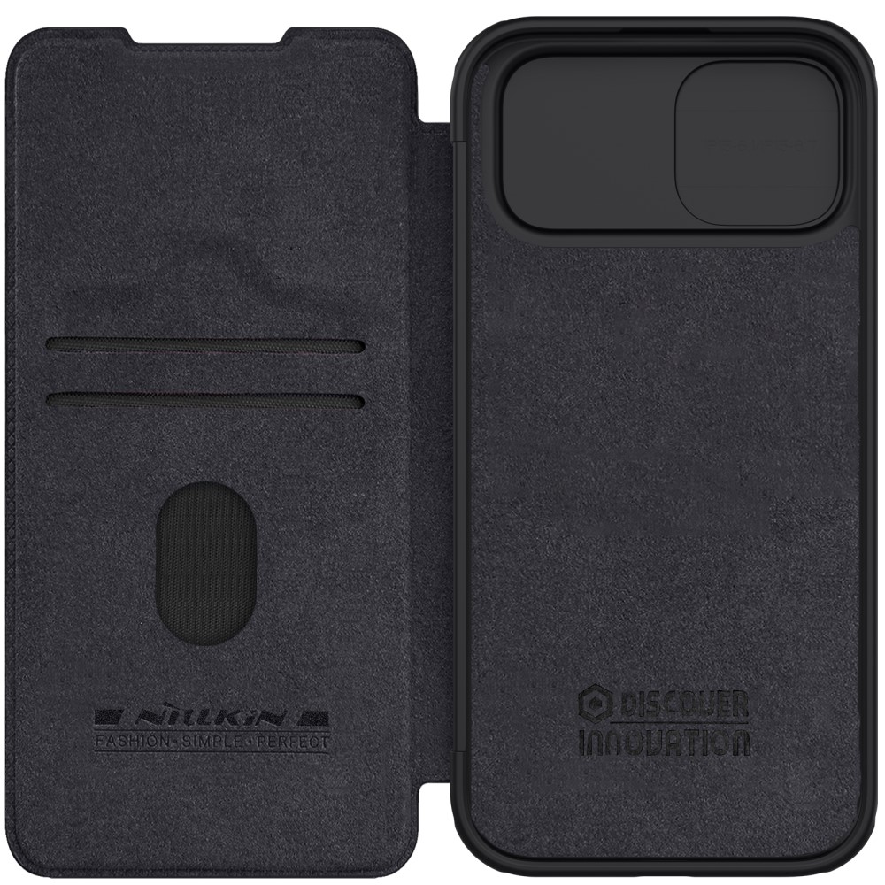 NILLKIN NILLKIN iPhone 15 Plus Fodral Qin CamShield Svart