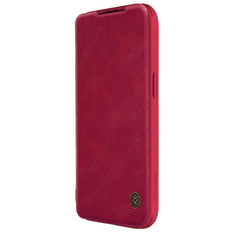 NILLKIN NILLKIN iPhone 15 Plus Fodral Qin CamShield Röd