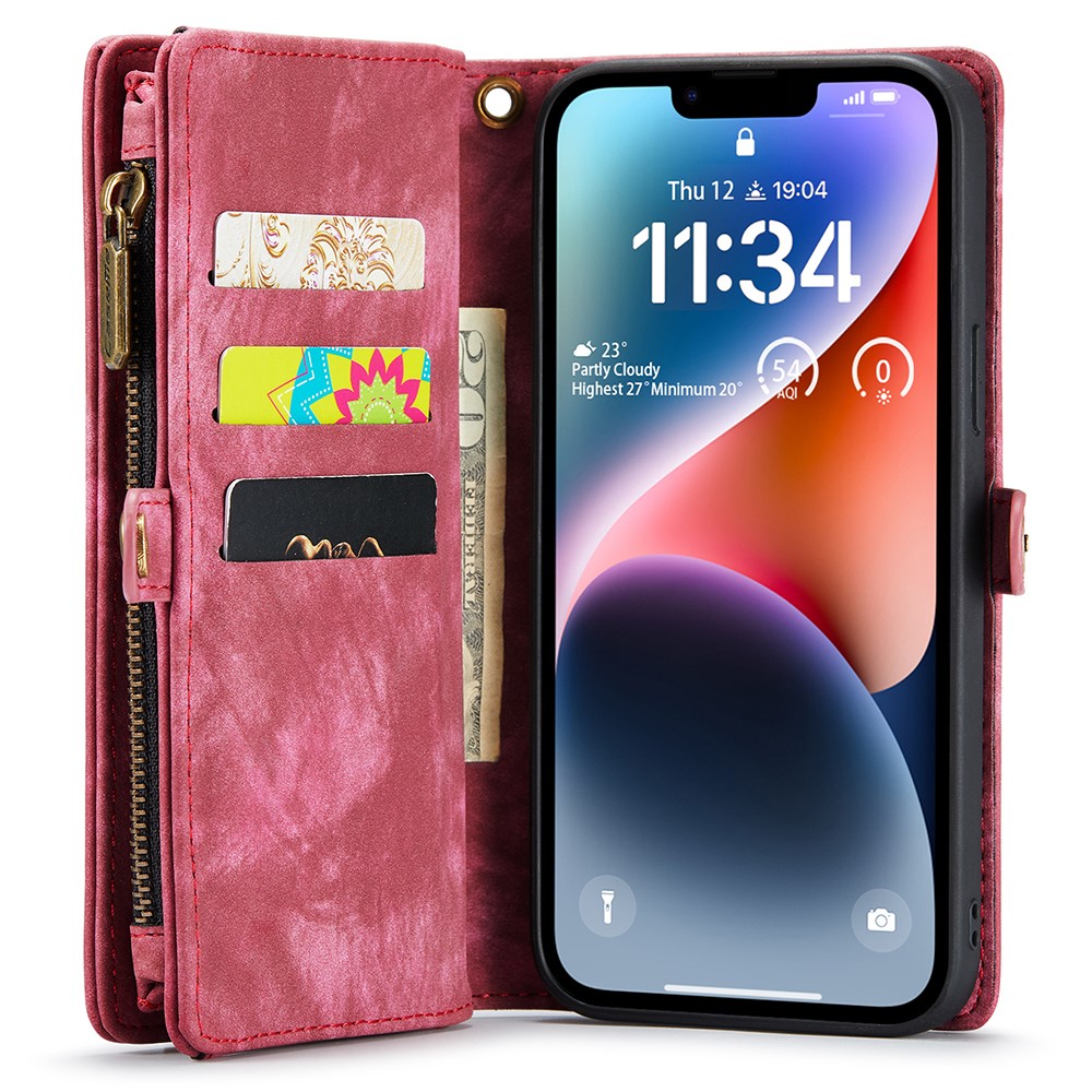 CASEME CASEME iPhone 15 Plus Fodral/Skal Magnet 2in1 Multifunktionell