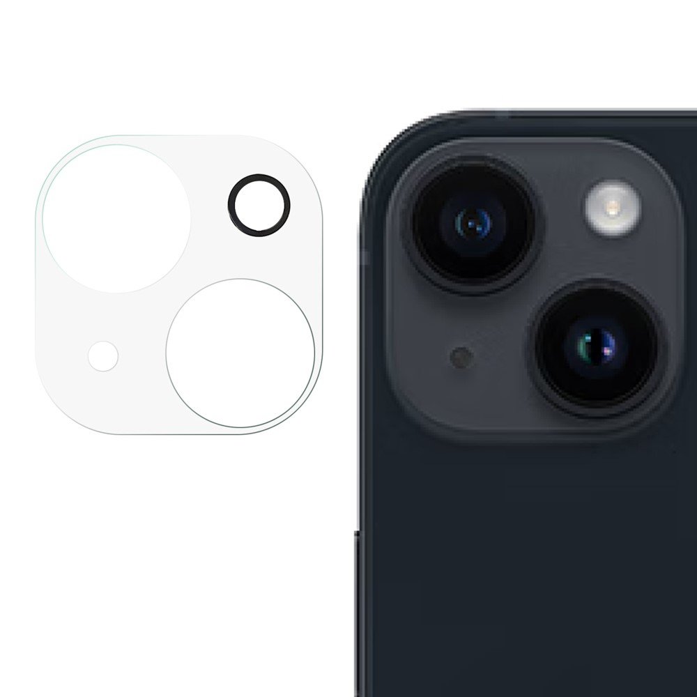  iPhone 15 / 15 Plus Linsskydd Skärmskydd Härdat Glas