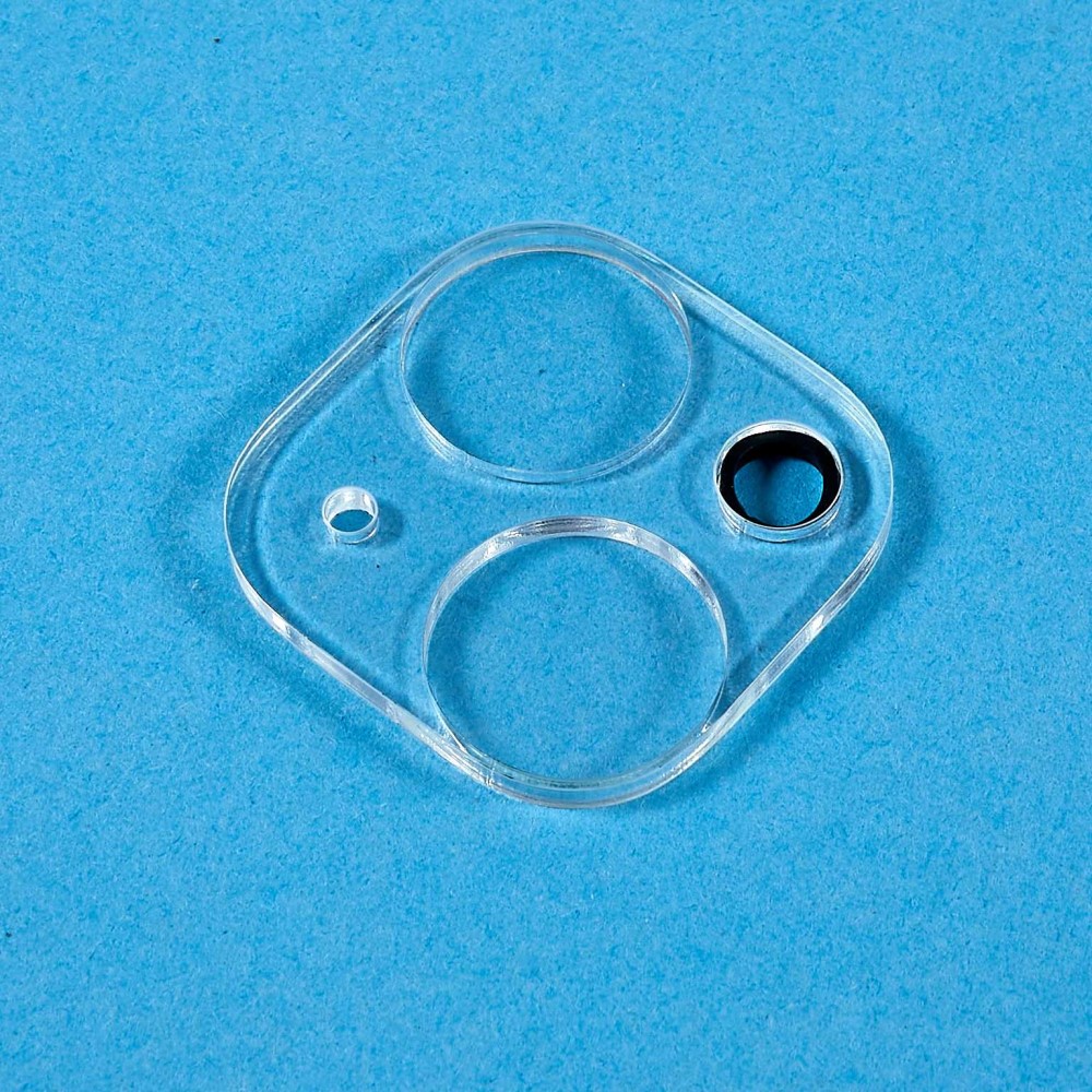  iPhone 15 / 15 Plus Linsskydd Skärmskydd Härdat Glas