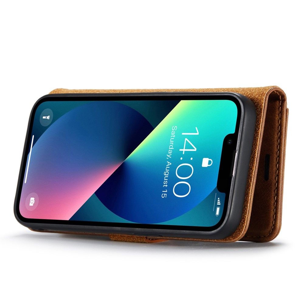 DG.MING DG.MING iPhone 15 2in1 Magnet Fodral / Skal Brun