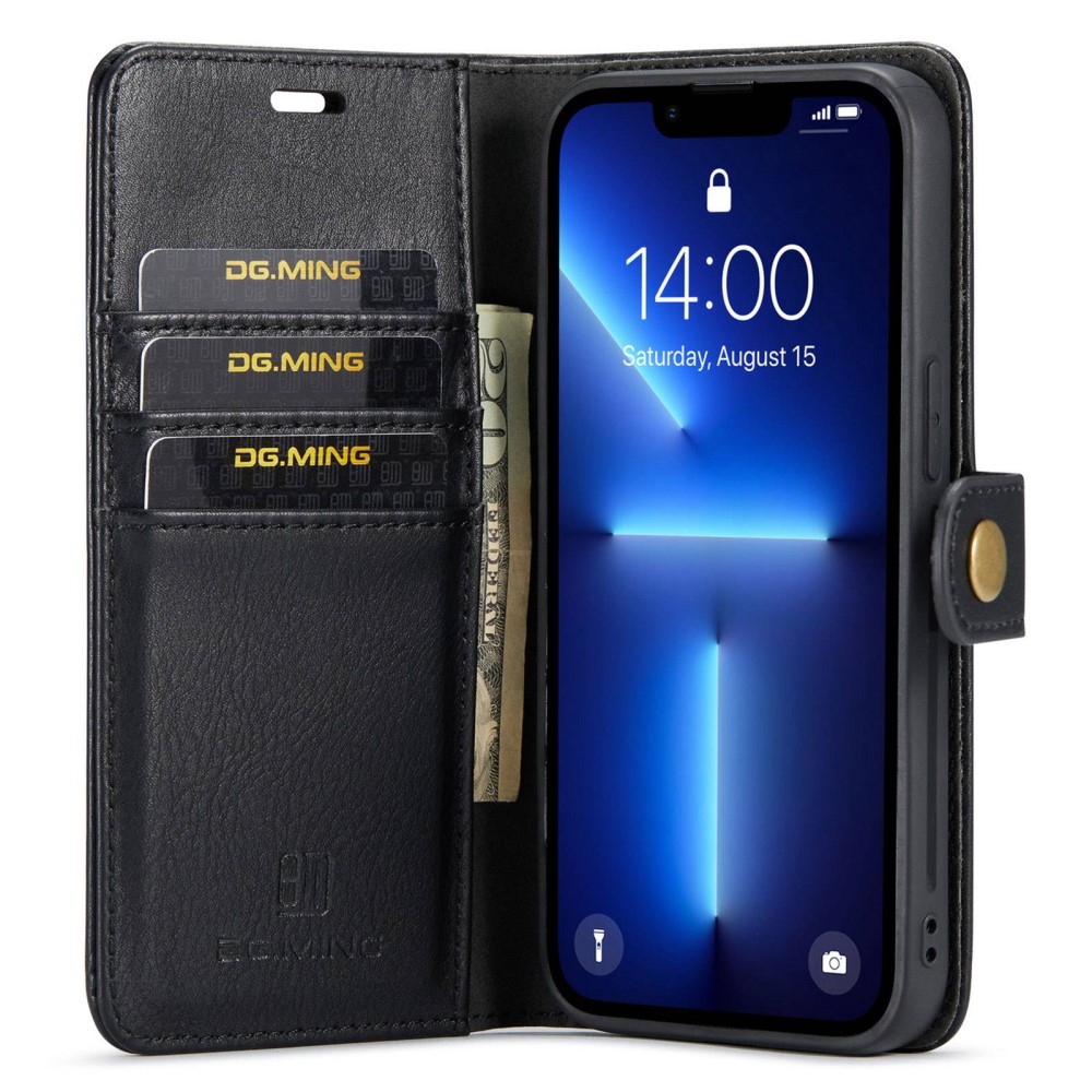 DG.MING DG.MING iPhone 15 Pro Max 2in1 Magnet Fodral / Skal Svart