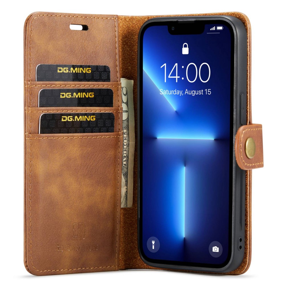 DG.MING DG.MING iPhone 15 Pro Max 2in1 Magnet Fodral / Skal Brun