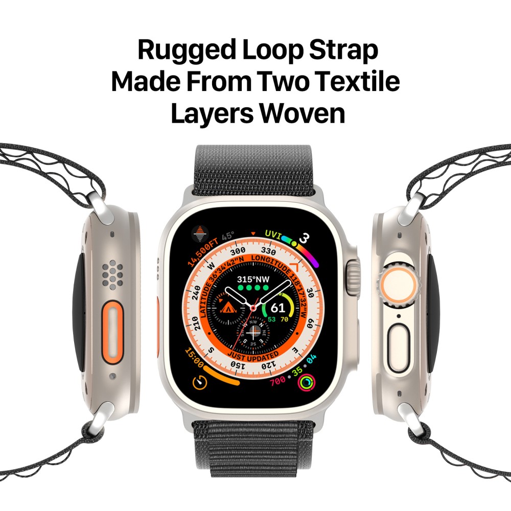 DUX DUCIS DUX DUCIS Apple Watch 42/44/45/46/49 mm Armband Polyester Pro