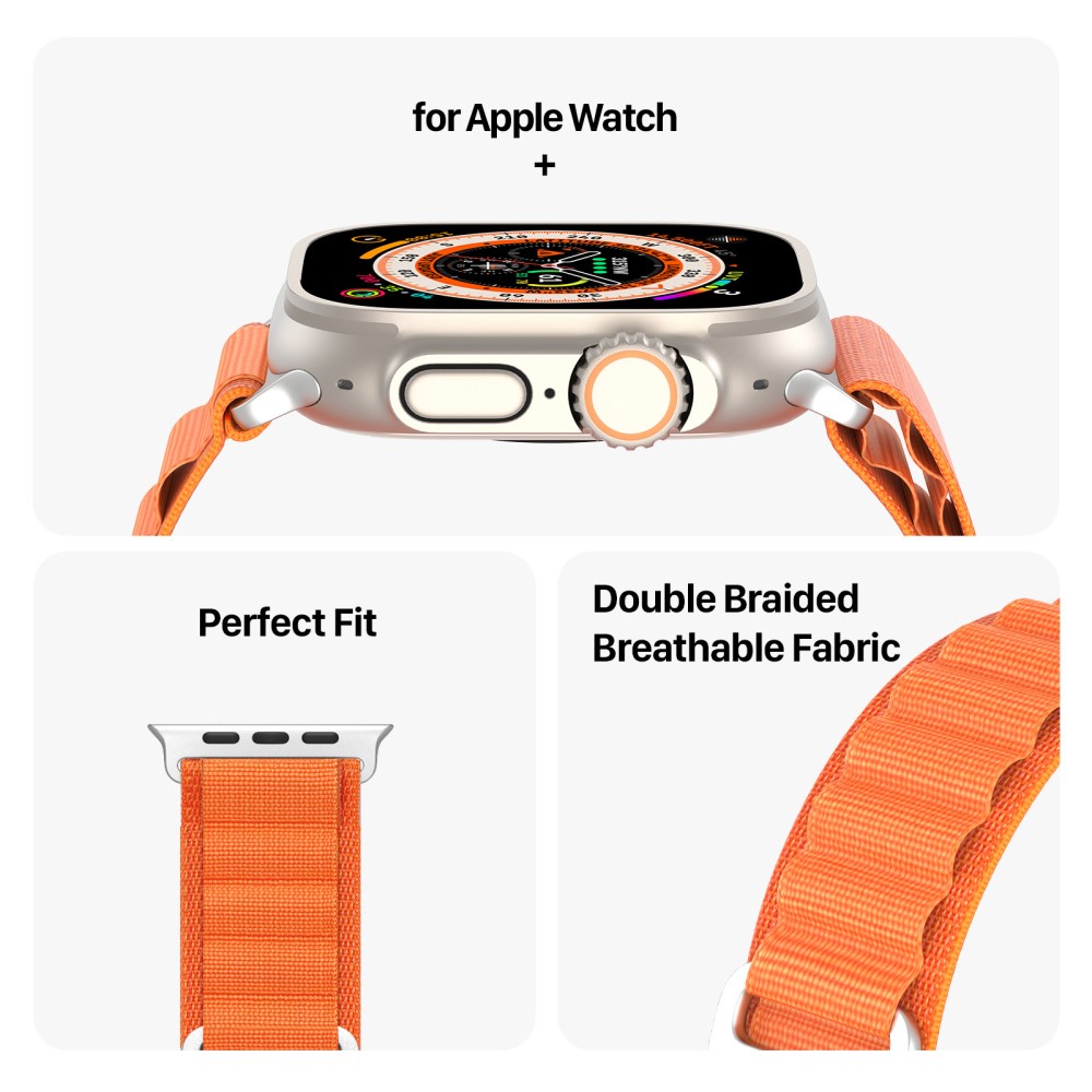 DUX DUCIS DUX DUCIS Apple Watch 42/44/45/46/49 mm Armband Polyester Pro