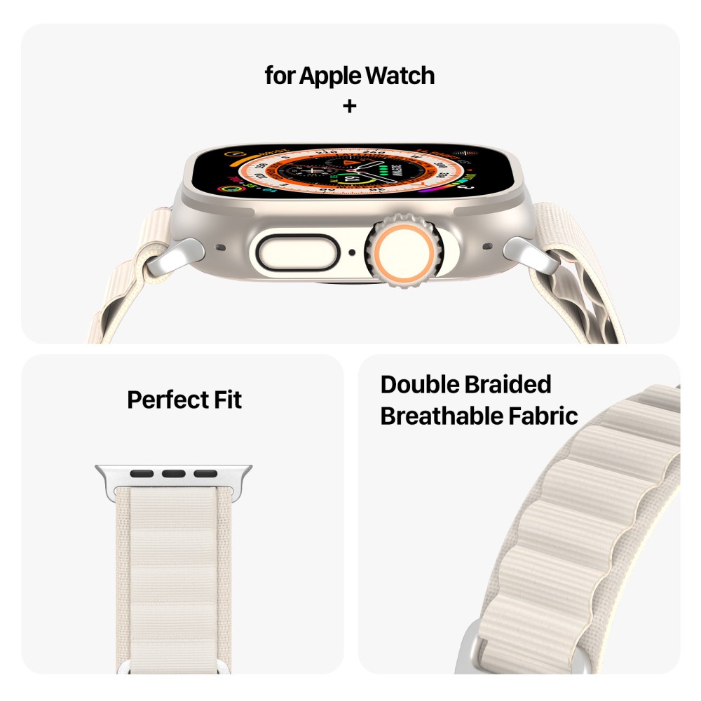 DUX DUCIS DUX DUCIS Apple Watch 42/44/45/46/49 mm Armband Polyester Pro