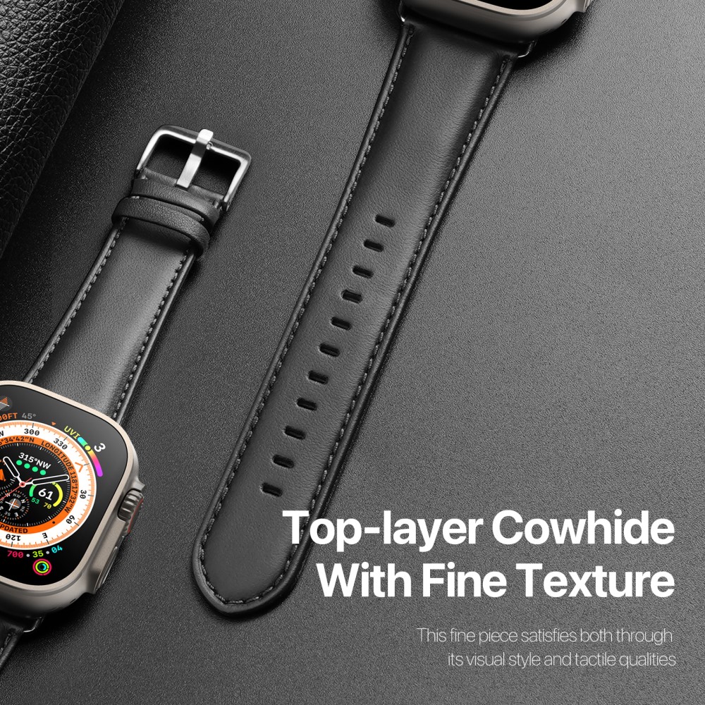 DUX DUCIS DUX DUCIS Apple Watch 38/40/41/42 mm mm Armband Äkta Läder