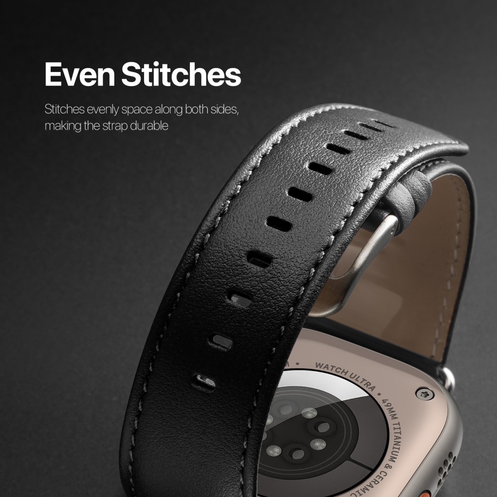 DUX DUCIS DUX DUCIS Apple Watch 38/40/41/42 mm mm Armband Äkta Läder