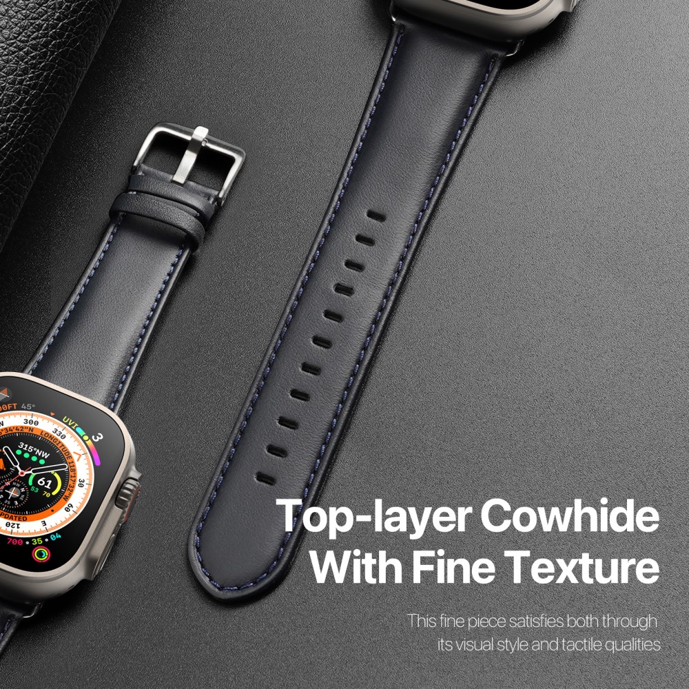 DUX DUCIS DUX DUCIS Apple Watch 38/40/41/42 mm mm Armband Äkta Läder