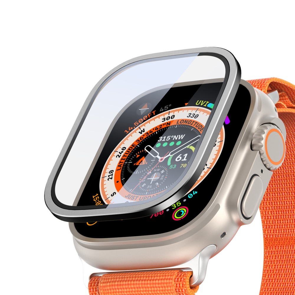 DUX DUCIS DUX DUCIS Apple Watch Ultra 49 mm Skärmskydd Aluminium Ram Svart