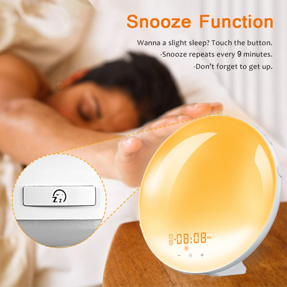  Wake-Up Väckarklocka Med Soluppgång