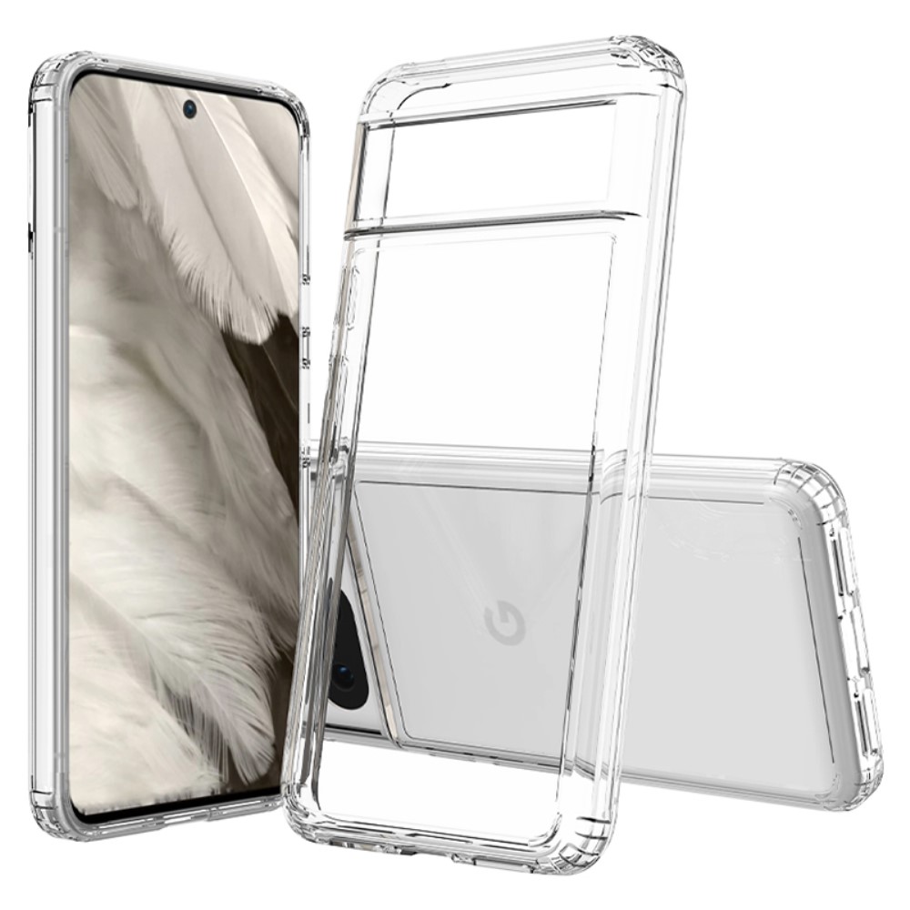  Google Pixel 8 Skal Akryl/TPU Hybrid Transparent
