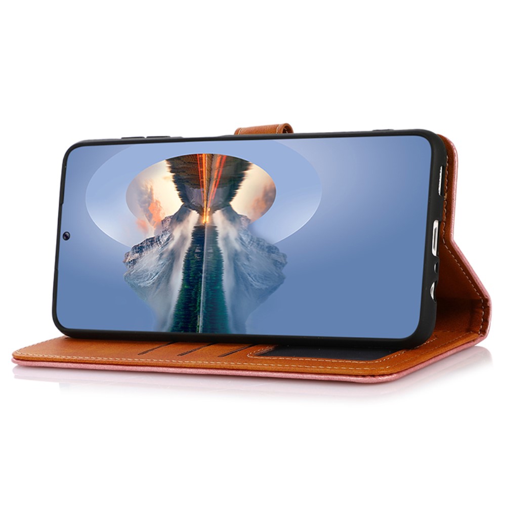 KHAZNEH KHAZNEH Samsung Galaxy S23 FE Fodral Dual-Color Brun