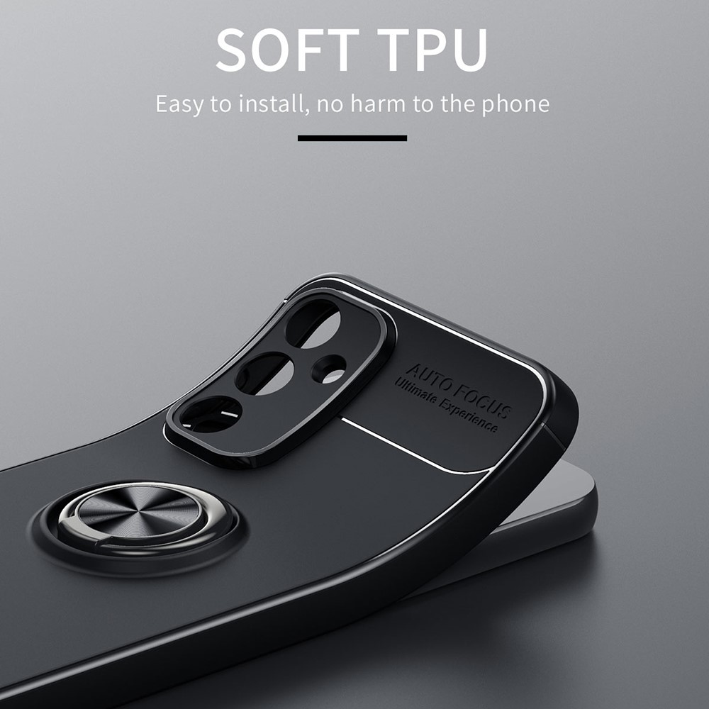  Samsung Galaxy S23 FE Skal Ring Svart/Blå
