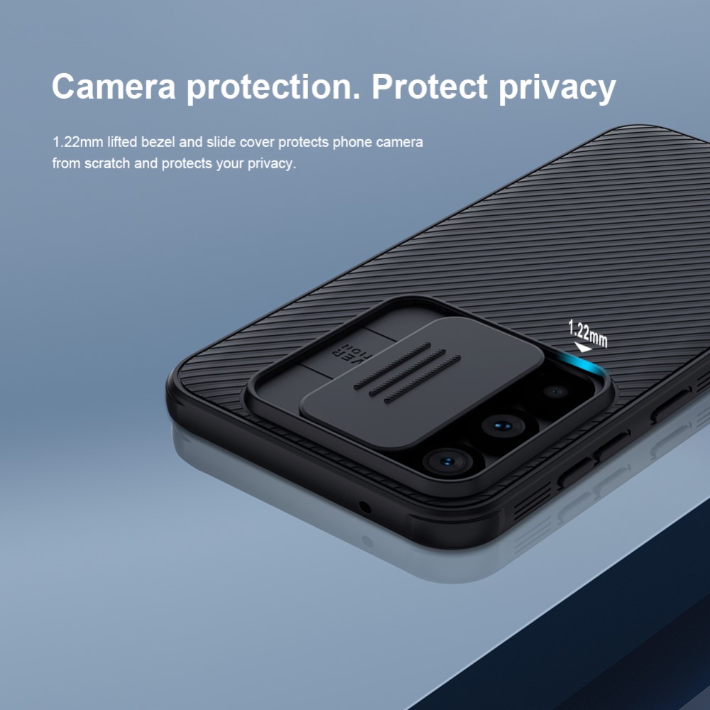 NILLKIN NILLKIN Samsung Galaxy S23 FE Skal CamShield Pro Grön