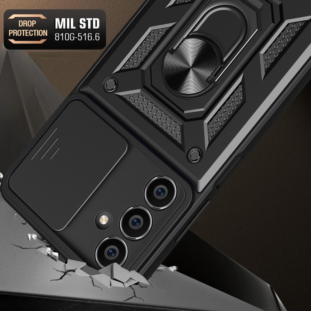  Samsung Galaxy S23 FE Skal CamShield Ring Hybrid S