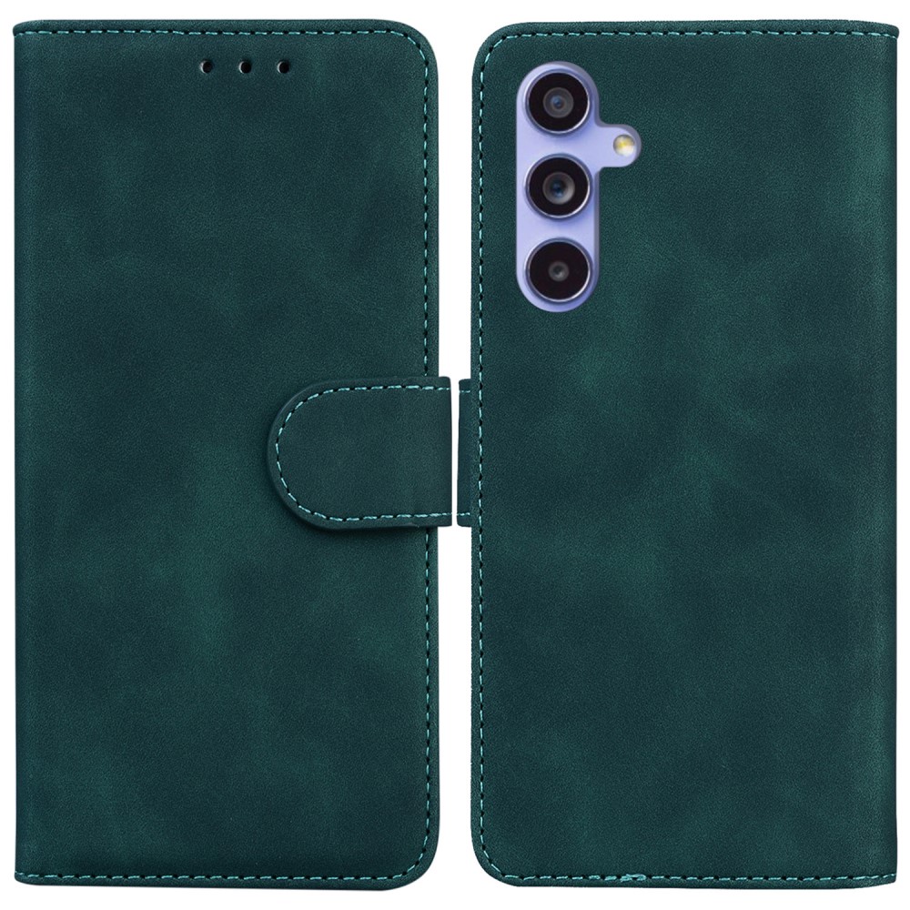  Samsung Galaxy S23 FE Fodral Läder Grön