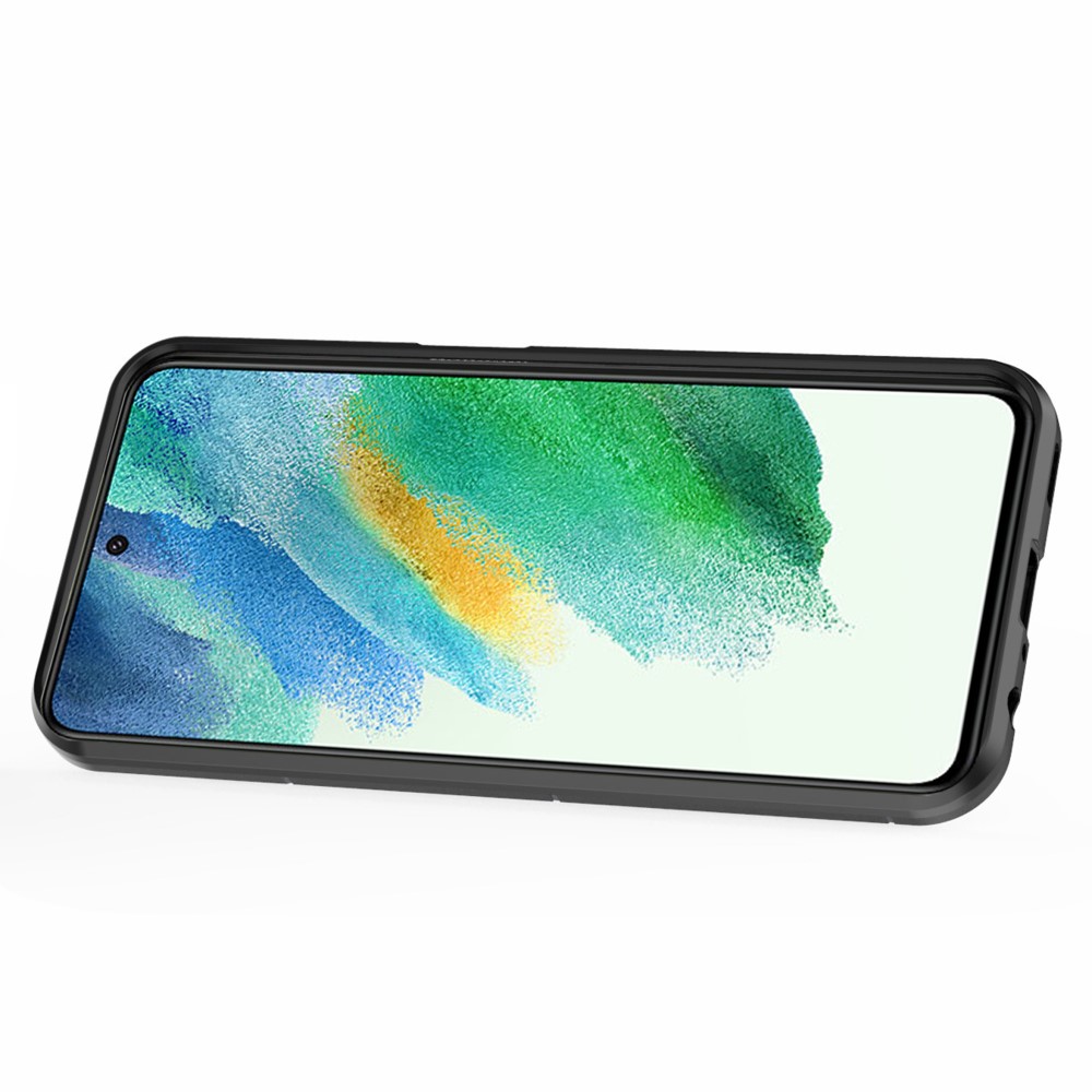  Samsung Galaxy S23 FE Skal Hybrid Armor Ring Svart