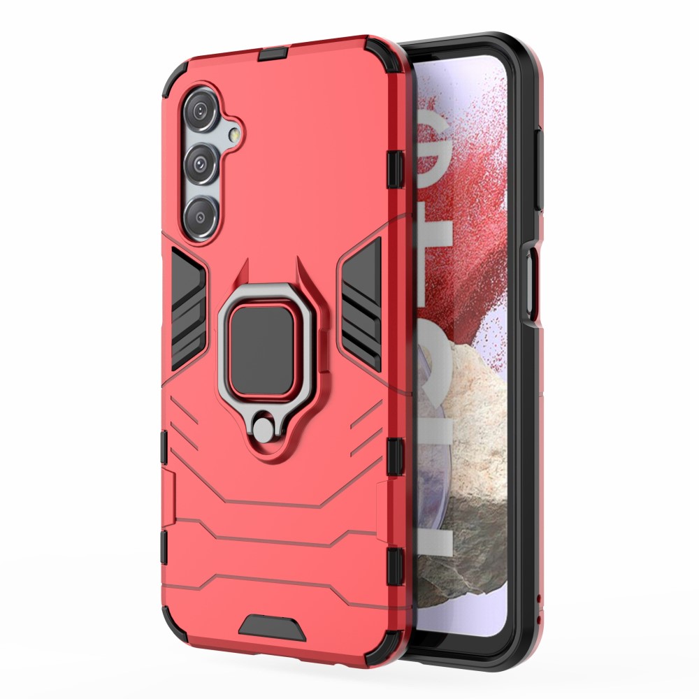  Samsung Galaxy S23 FE Skal Hybrid Armor Ring Röd
