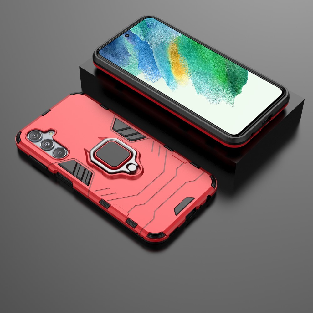  Samsung Galaxy S23 FE Skal Hybrid Armor Ring Röd