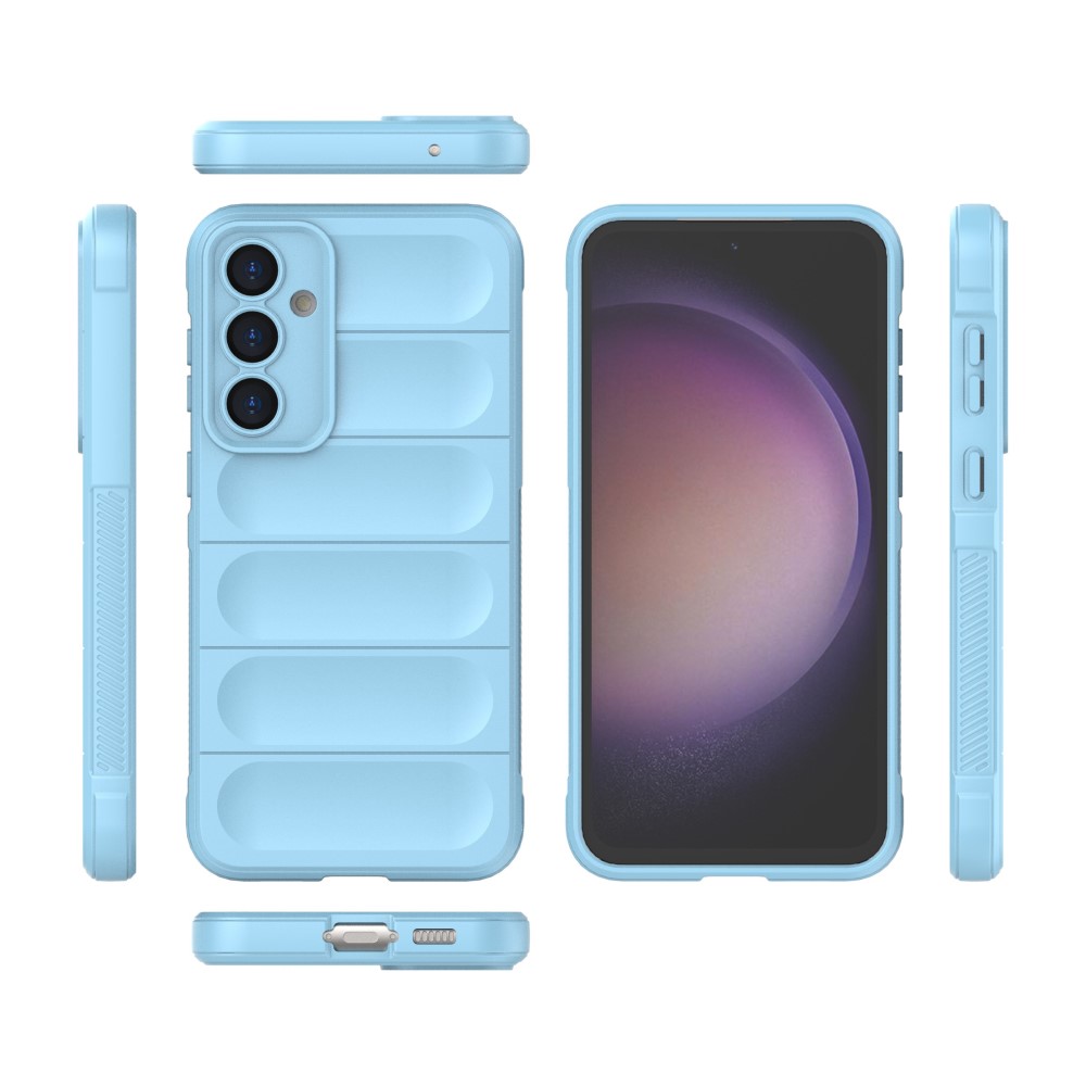  Samsung Galaxy S23 FE Skal Magic Shield TPU Mörk Grå