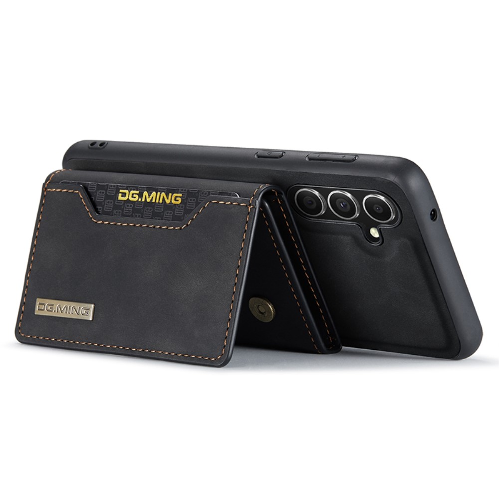 DG.MING DG.MING Galaxy S23 FE Skal Med Magnetisk Plånbok Svart