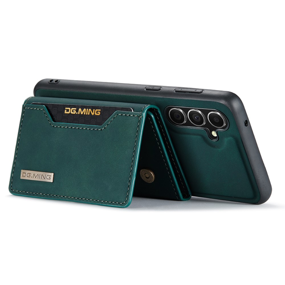 DG.MING DG.MING Galaxy S23 FE Skal Med Magnetisk Plånbok Grön