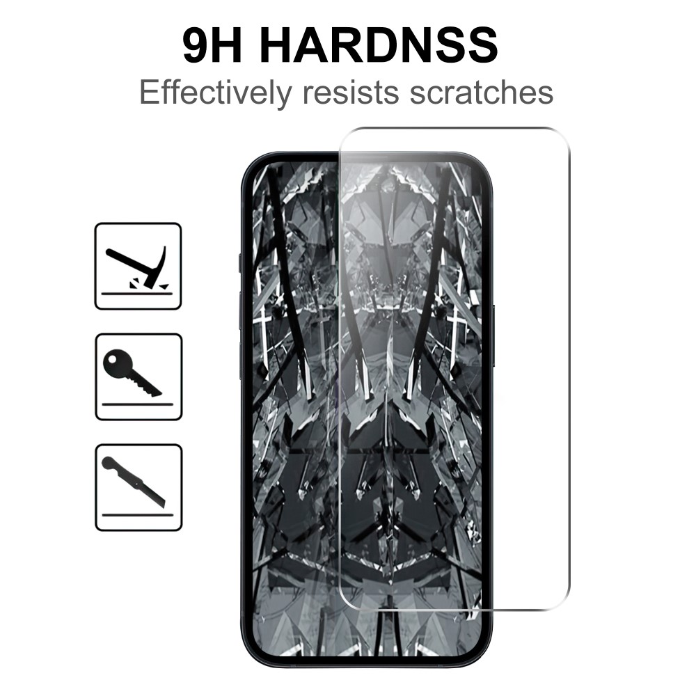  Samsung Galaxy S23 FE Skärmskydd Härdat Glas Transparent