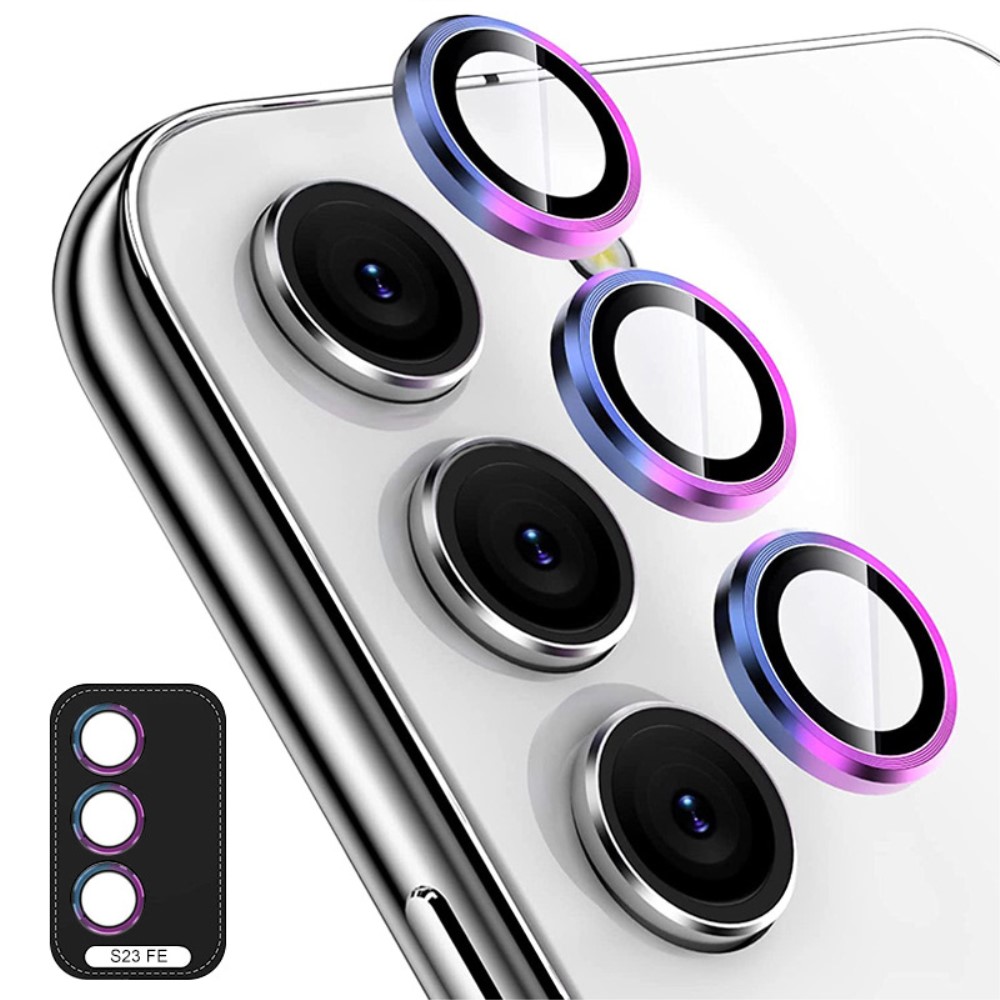ENKAY ENKAY Galaxy S23 FE Linsskydd Aluminium Härdat Glas Fade