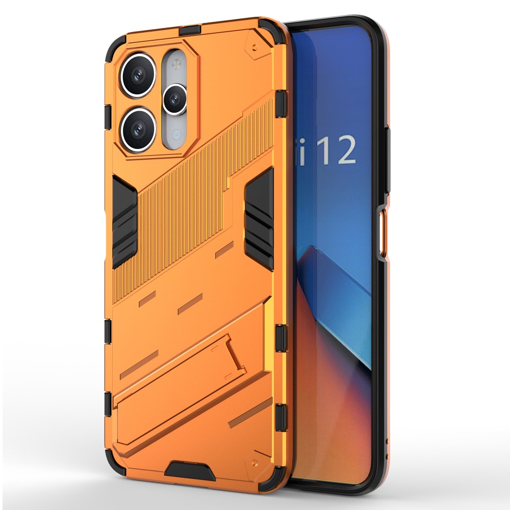  Xiaomi Redmi 12 5G/4G Skal Kickstand Hybrid Armor Orange