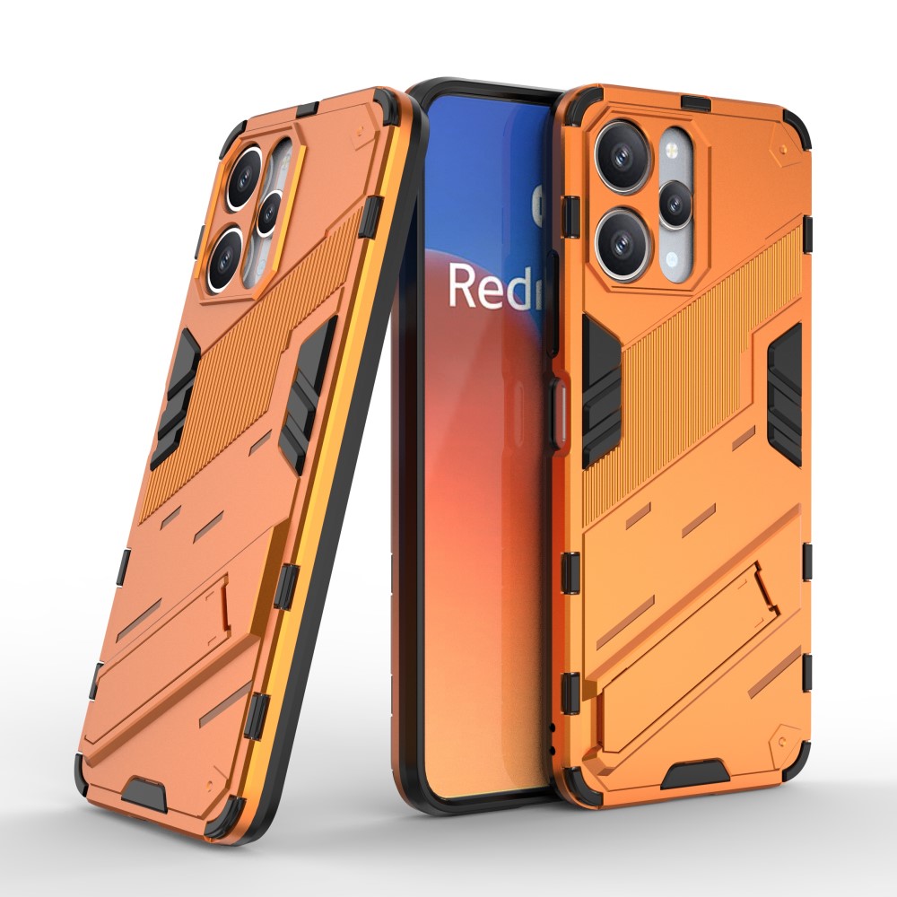  Xiaomi Redmi 12 5G/4G Skal Kickstand Hybrid Armor Orange