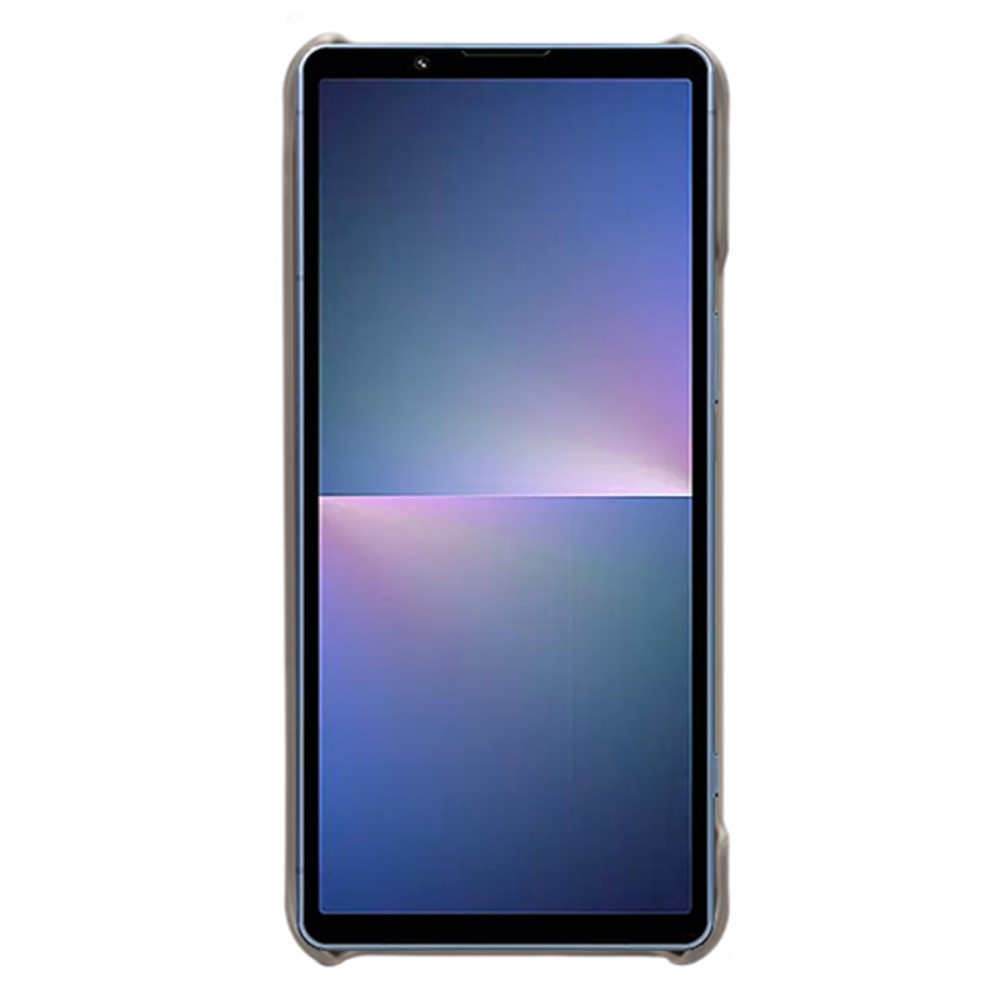  Sony Xperia 5 V Skal Läderbelagt Grå