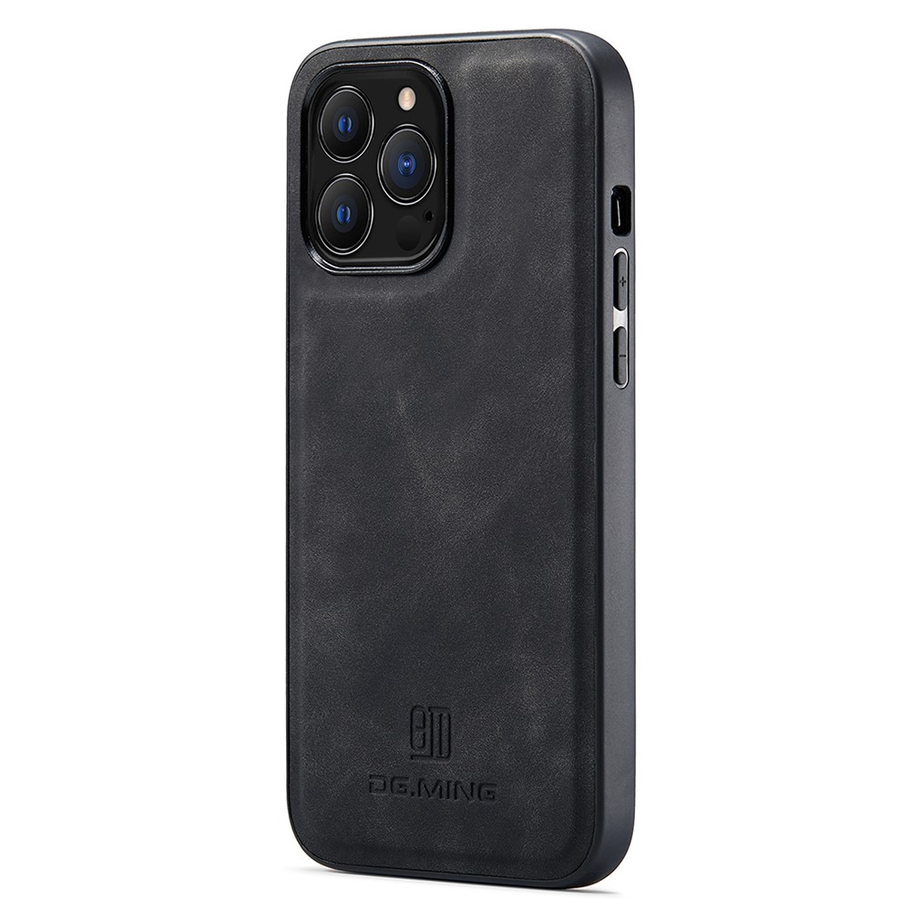 DG.MING DG.MING iPhone 15 Pro Skal Läderbelagt Svart