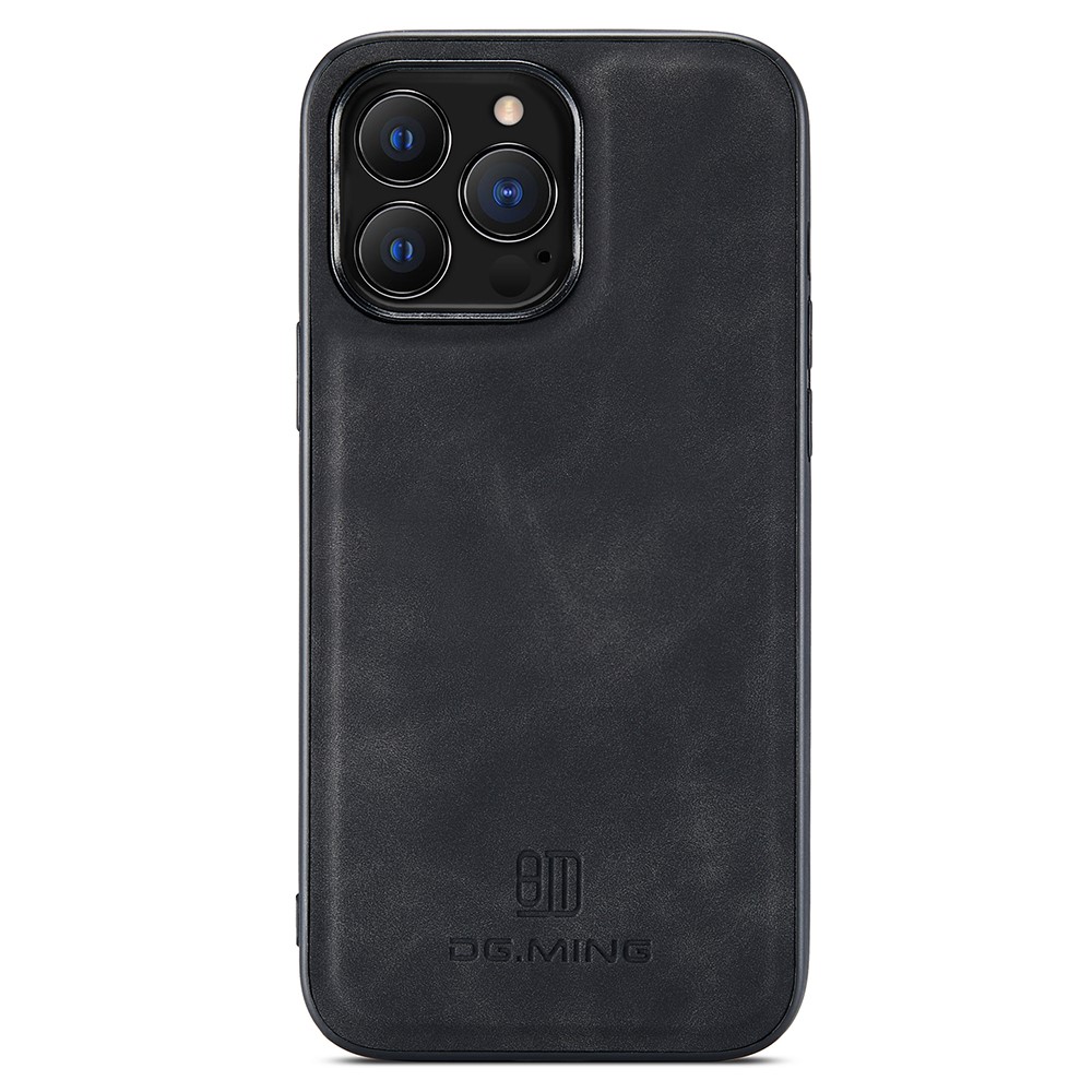 DG.MING DG.MING iPhone 15 Pro Skal Läderbelagt Svart