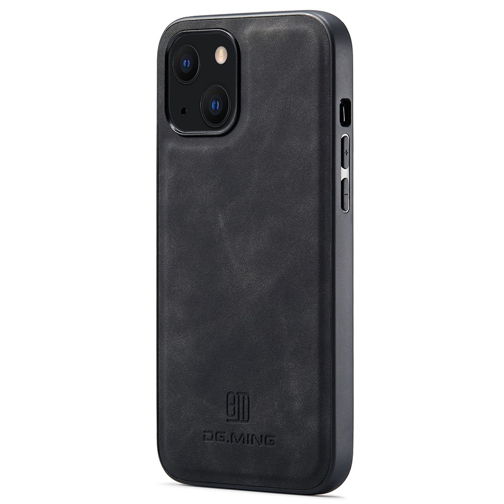 DG.MING DG.MING iPhone 15 Skal Läderbelagt Svart
