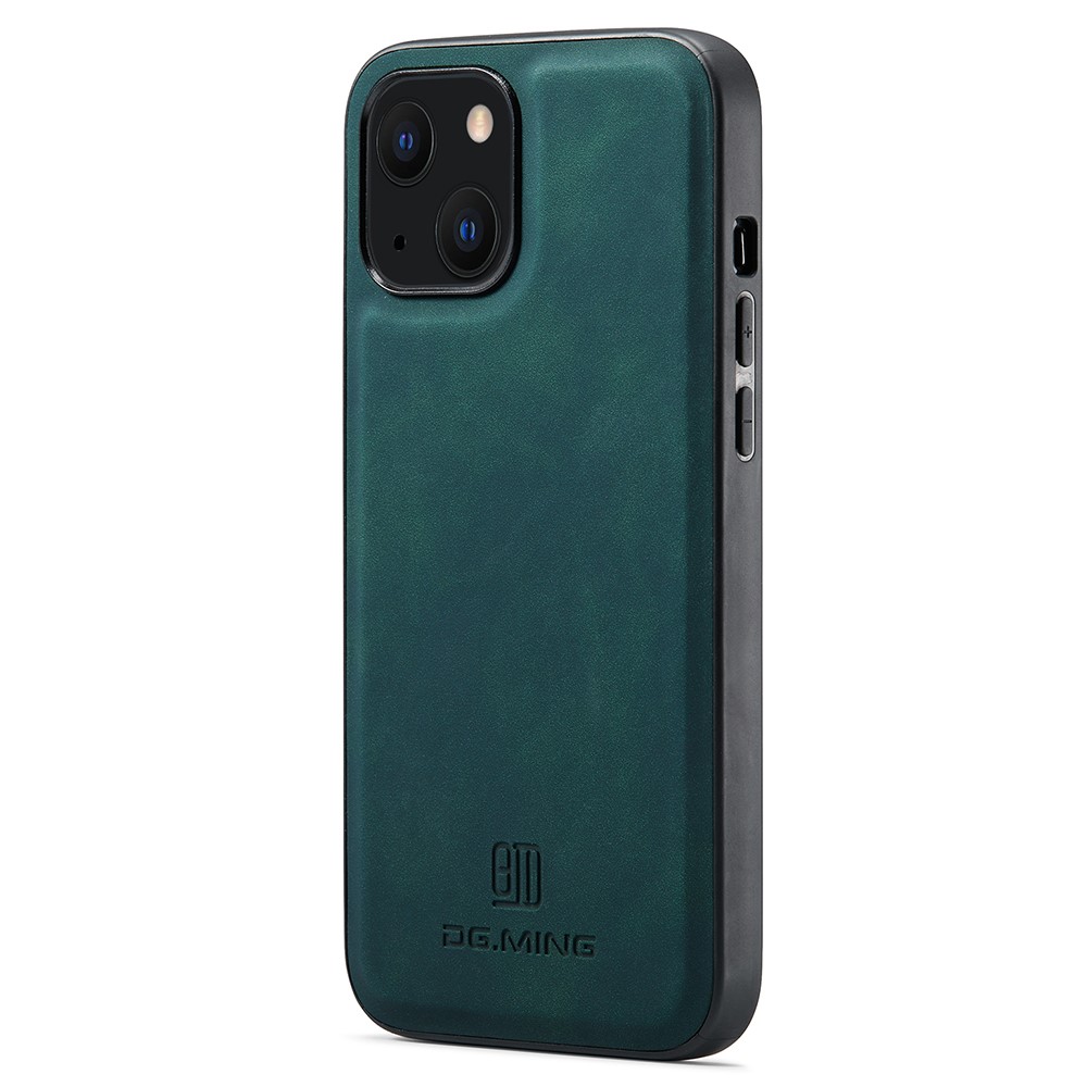 DG.MING DG.MING iPhone 15 Skal Läderbelagt Grön