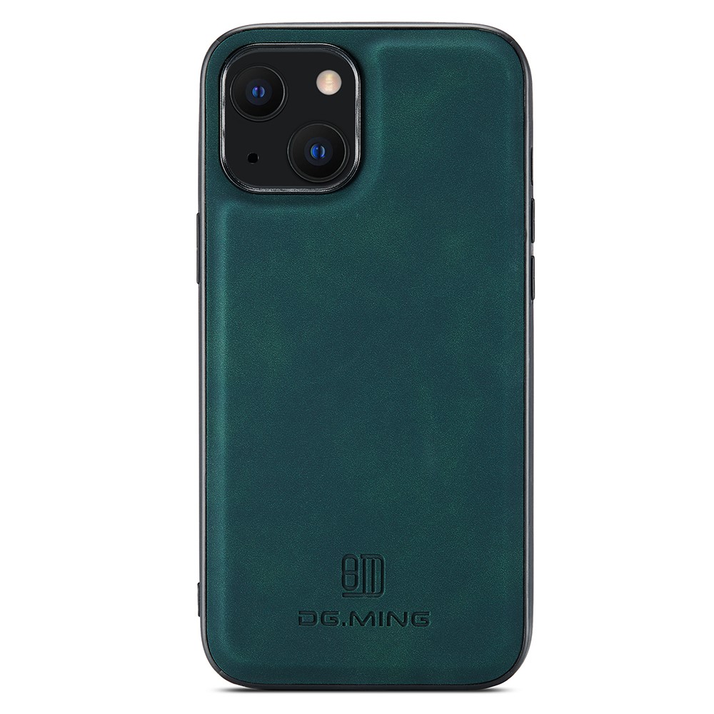 DG.MING DG.MING iPhone 15 Skal Läderbelagt Grön