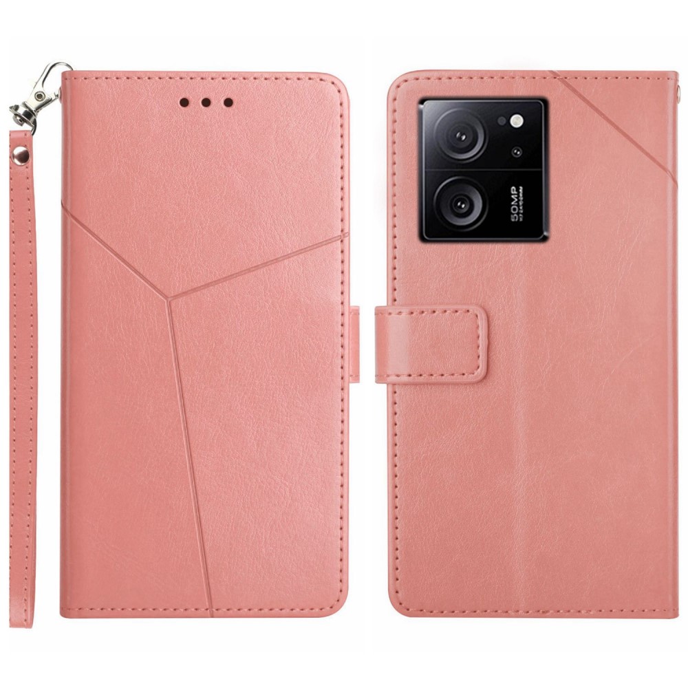  Xiaomi 13T / 13T Pro Fodral Y-Shape Rosa