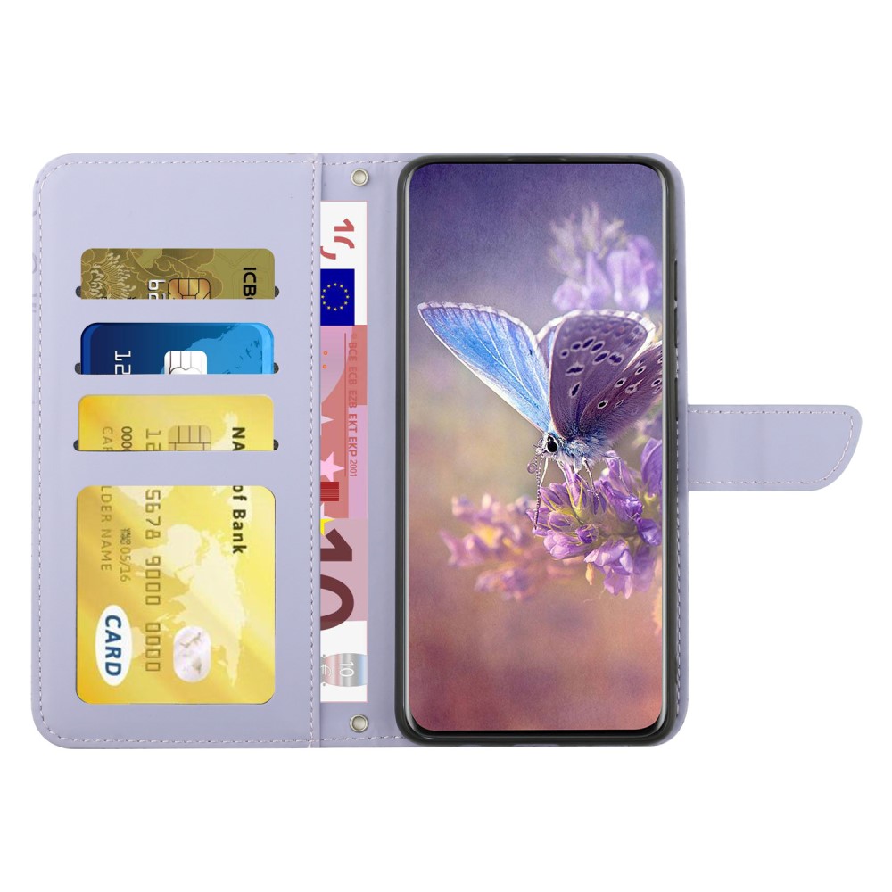  Xiaomi 13T / 13T Pro Fodral Med Tryck Lila