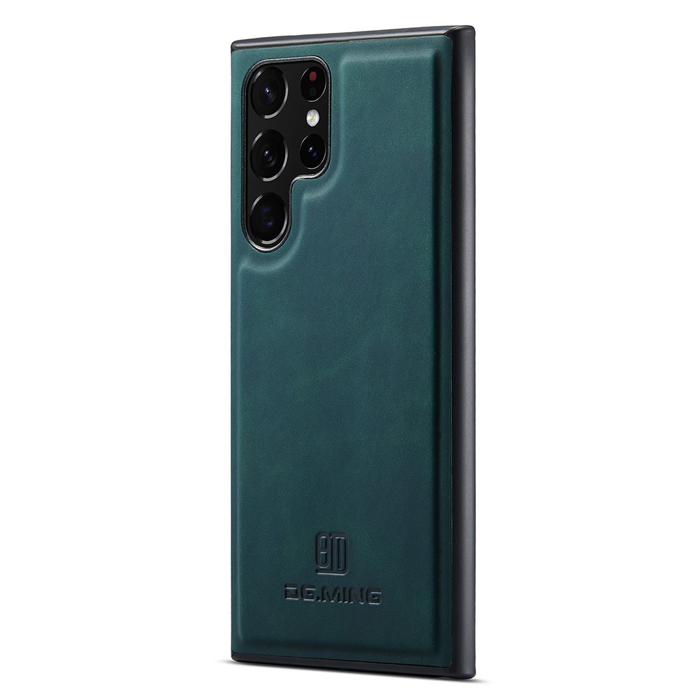 DG.MING DG.MING Samsung Galaxy S23 Ultra Skal Läderbelagt Grön