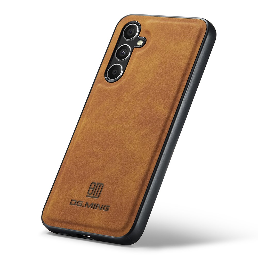 DG.MING DG.MING Samsung Galaxy A14 5G/4G Skal Läderbelagt Brun