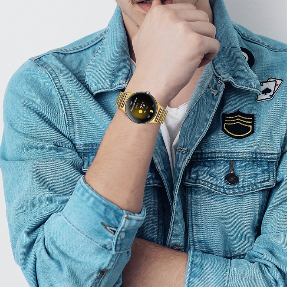  Google Pixel Watch / Watch 2 Metallarmband Guld