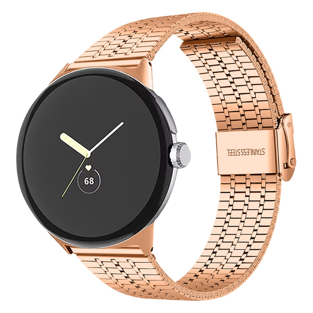  Google Pixel Watch / Watch 2 Metallarmband Roséguld