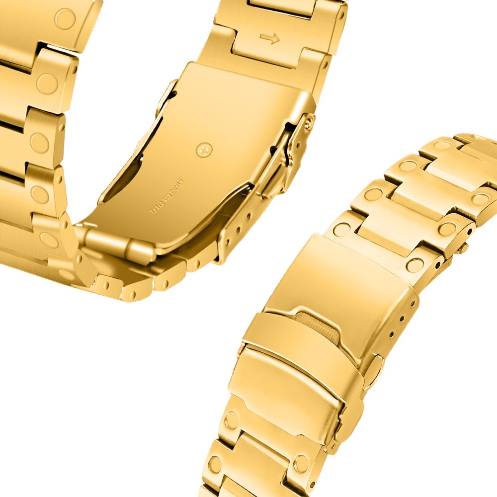 Lyxigt Metallarmband Google Pixel Watch / Watch 2 Guld