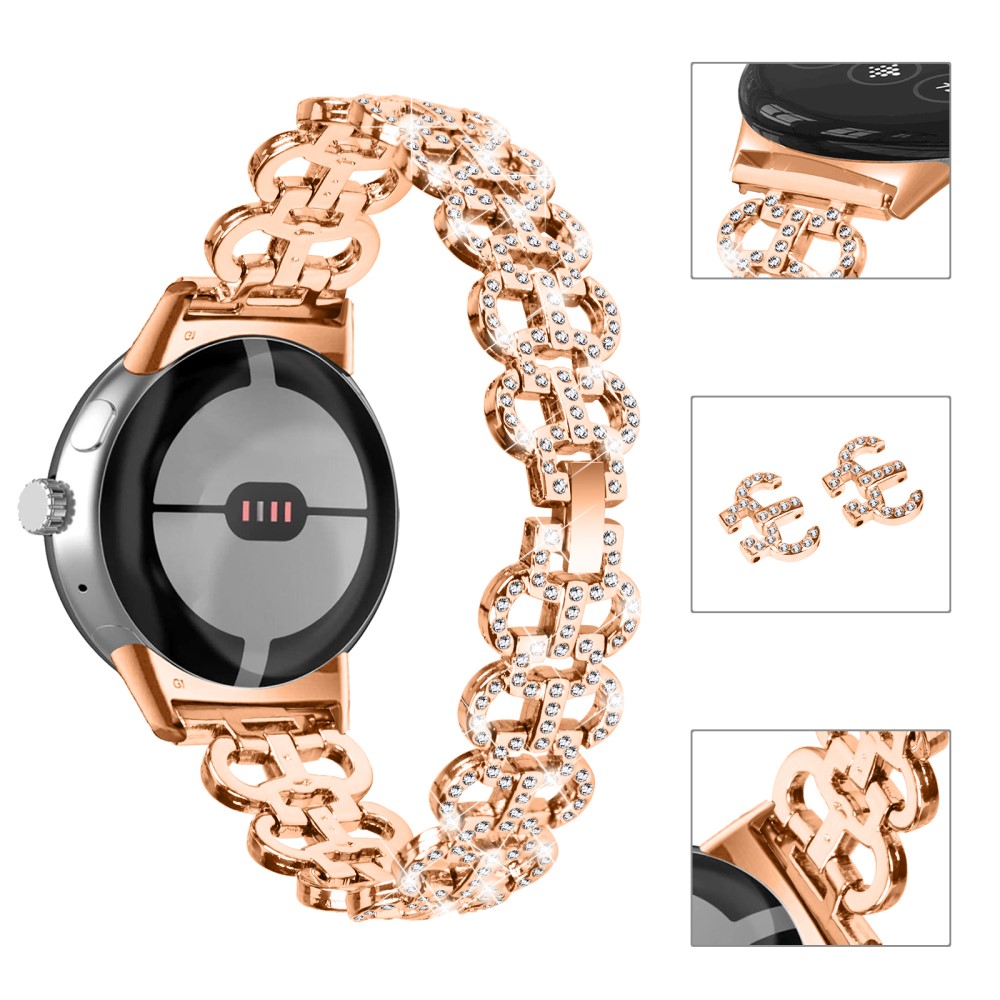  Google Pixel Watch / Watch 2 Kalebassformat Dekor Armband